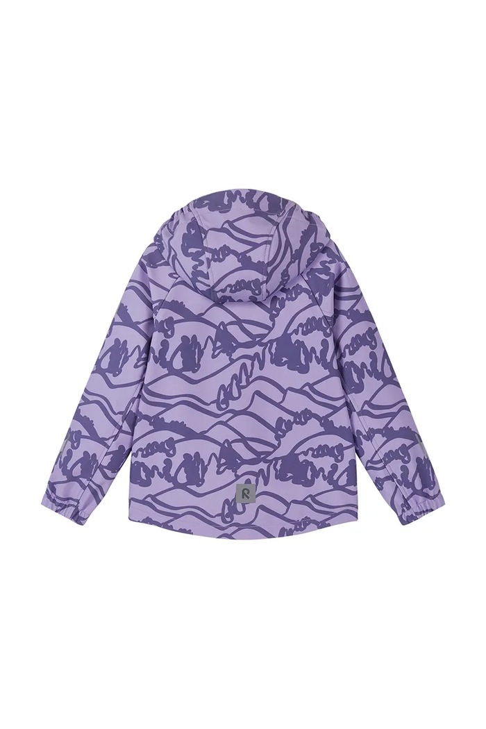 Chłopiec Reima kurtka softshell dziecięca Aitoo 5100139B.9BY2 fioletowy