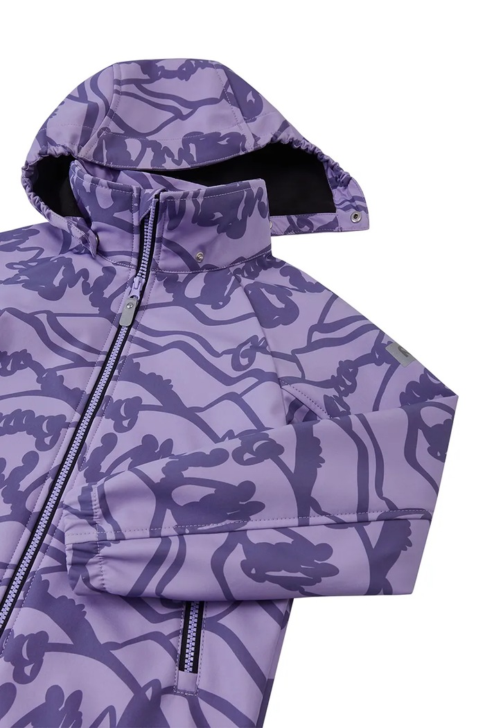 Reima kurtka softshell dziecięca Aitoo 5100139B.9BY2 fioletowy