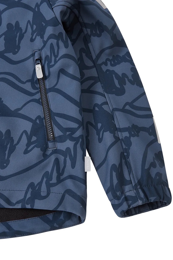 Reima kurtka softshell dziecięca Aitoo 5100139B.9BY2 granatowy