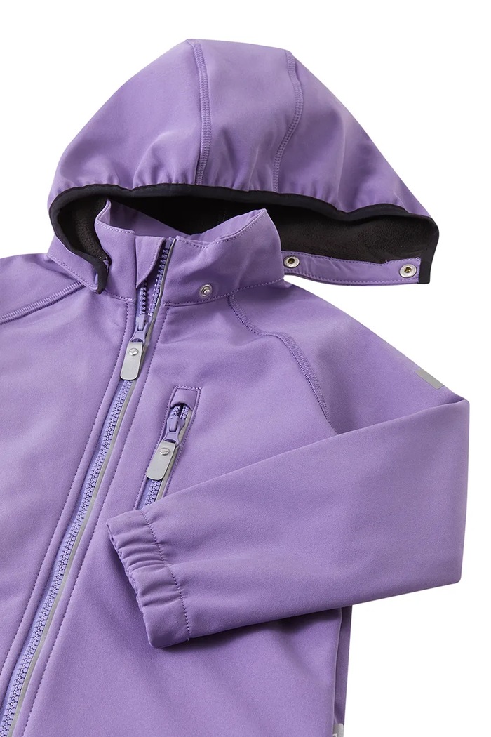 Reima kurtka softshell dziecięca Vantti fioletowy 5100009C.9BY2