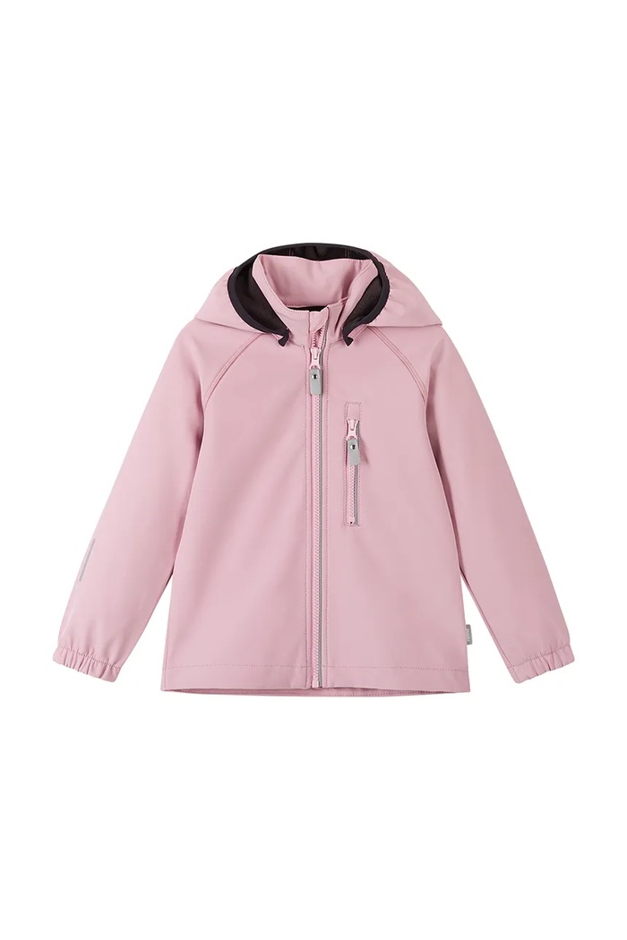 Reima kurtka softshell dziecięca Vantti 5100009C.9BY2 różowy AW26