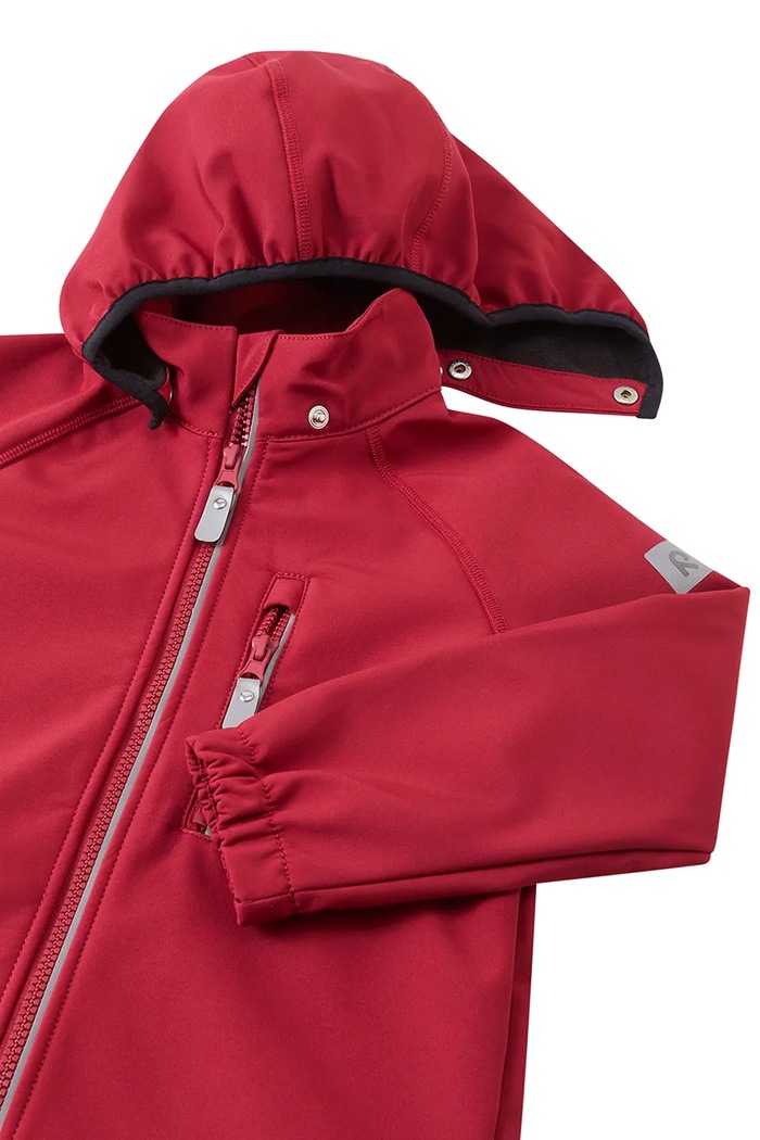 Reima kurtka softshell dziecięca Vantti czerwony 5100009C.9BY2