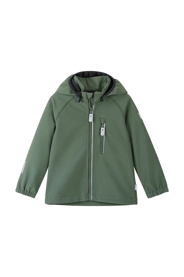 Reima kurtka softshell dziecięca Vantti 5100009C.9BY2 zielony AW26