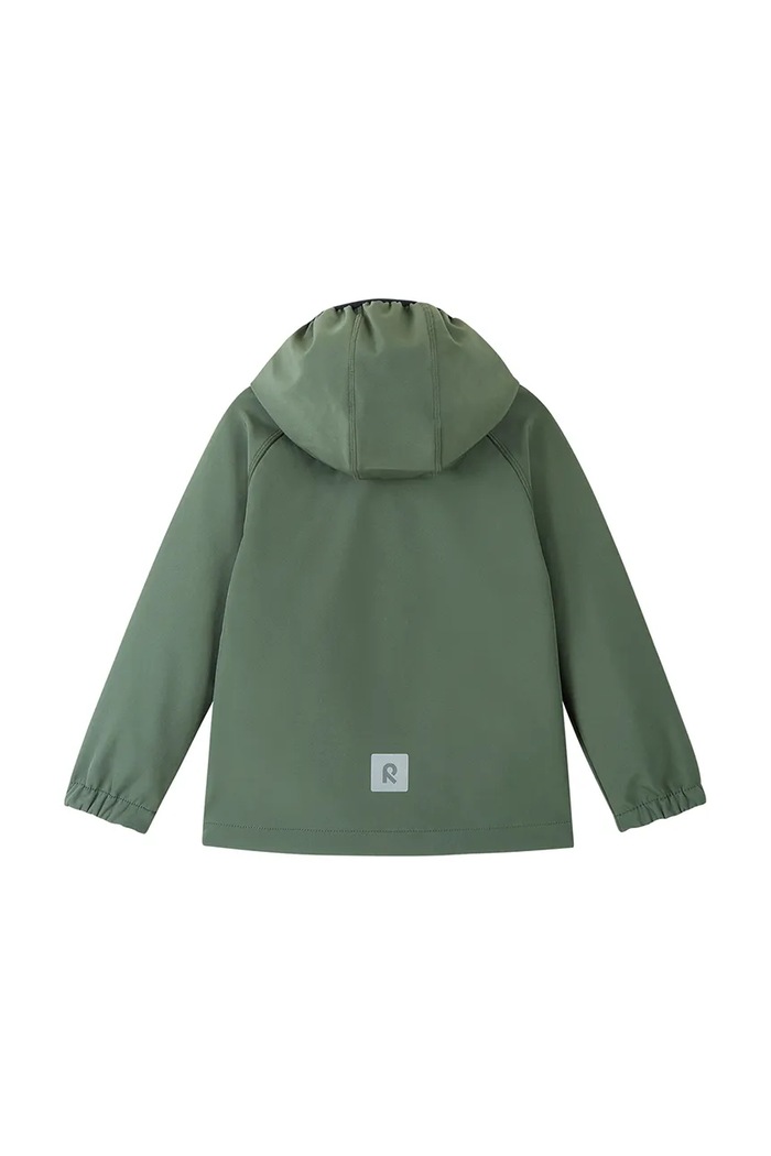 Chłopiec Reima kurtka softshell dziecięca Vantti 5100009C.9BY2 zielony