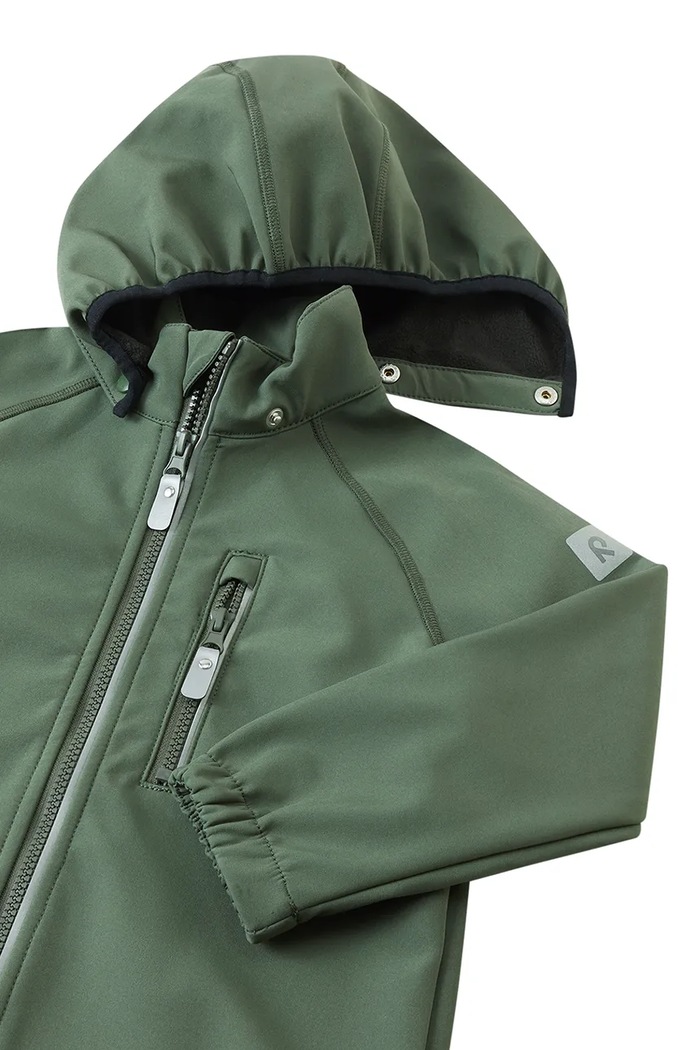 Reima kurtka softshell dziecięca Vantti zielony 5100009C.9BY2