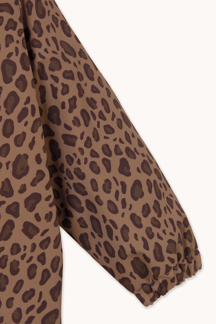 Kombinezon zimowy dziecięcy ANIMAL PRINT SNOW ONE-PIECE Tinycottons AW26.021 brązowy