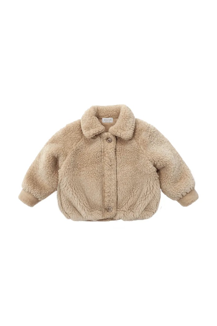 Donsje kurtka dziecięca Zowie Jacket 4129400 beżowy AW26