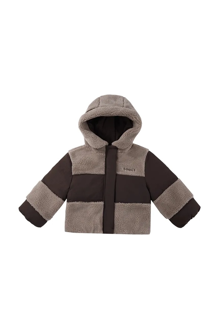 Donsje geacă de tranziție pentru copii Damian Jacket 4123700 maro AW26