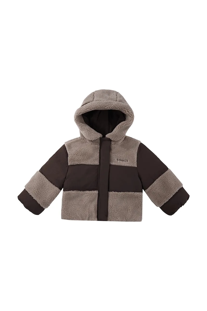 Donsje geacă de tranziție pentru copii Damian Jacket 4123700 maro AW26