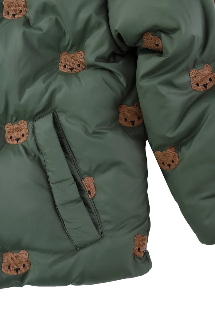 Donsje Kurtka dziecięca Florus Jacket Bears 4102102.98.128 zielony AW26