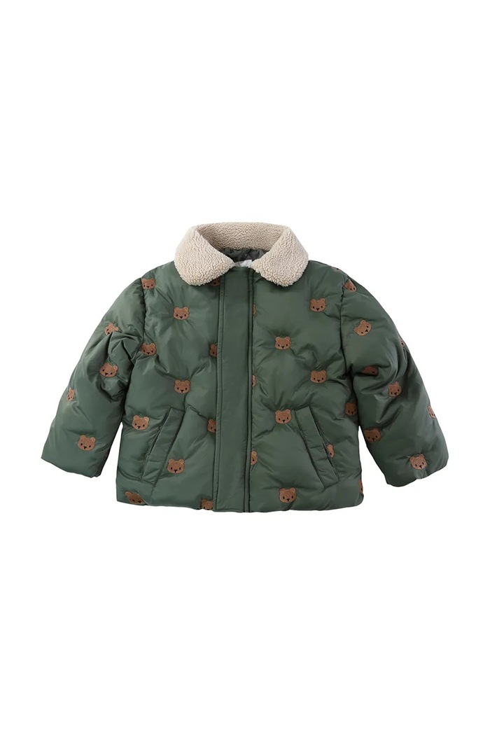 Donsje Яке за деца Florus Jacket Bears 4102102.80.92 зелен AW26