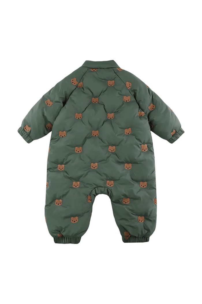 Donsje Гащеризон за бебе Tuur Overalls Bears 3054201 зелен AW26