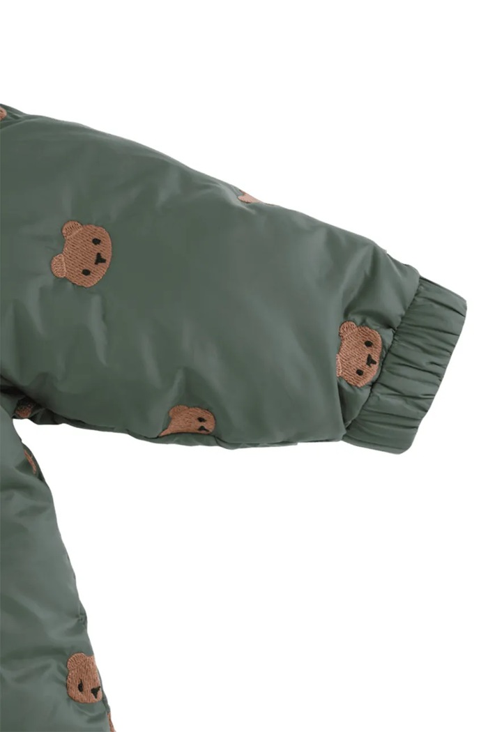Момче Donsje Гащеризон за бебе Tuur Overalls Bears 3054201 зелен