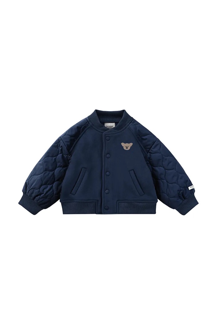 Donsje bomberka dziecięca z bawełną Noal Jacket Koala 3048503.98.128 granatowy AW26