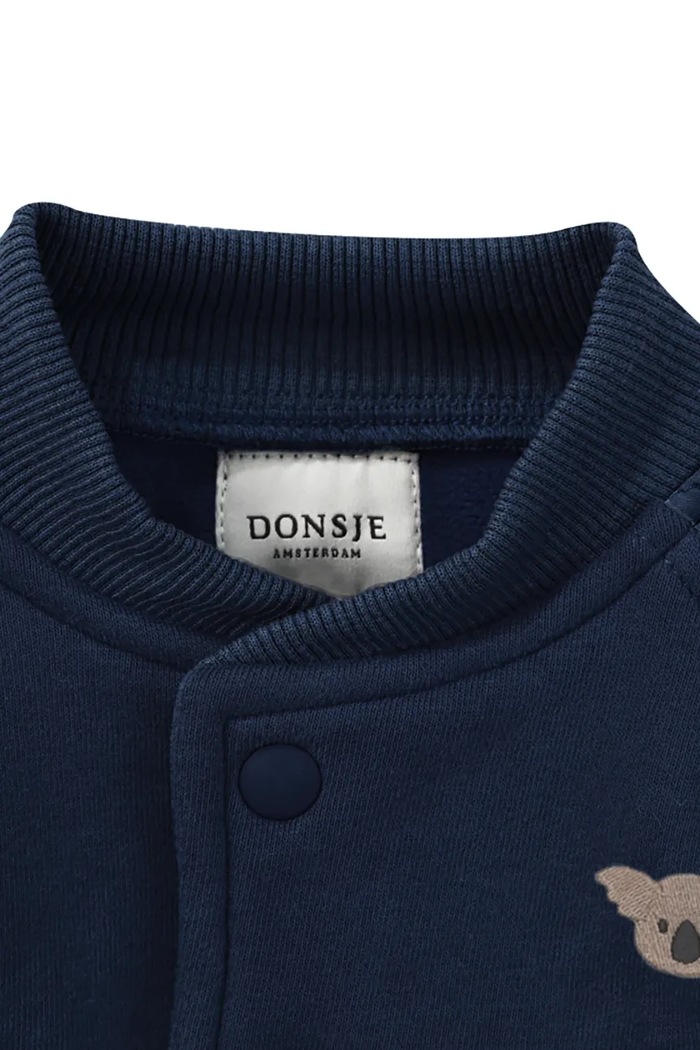 Donsje bomberka niemowlęca z bawełną Noal Jacket Koala granatowy 3048503.74.92