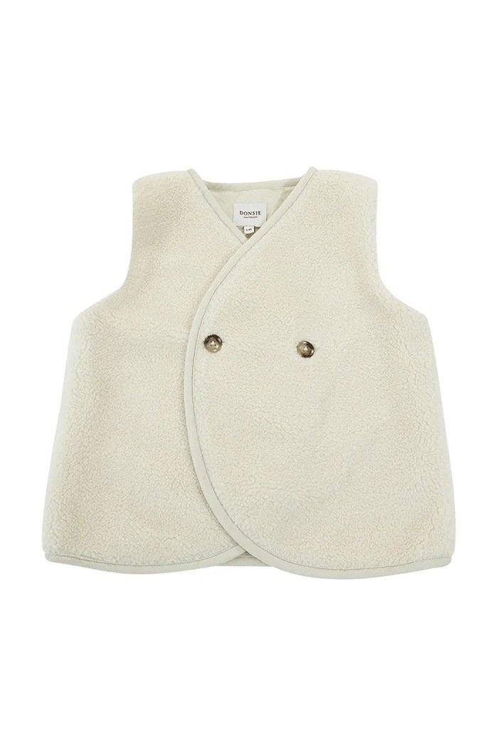Donsje bezrękawnik dziecięcy Monty Gilet 4044300.134.140 beżowy AW26