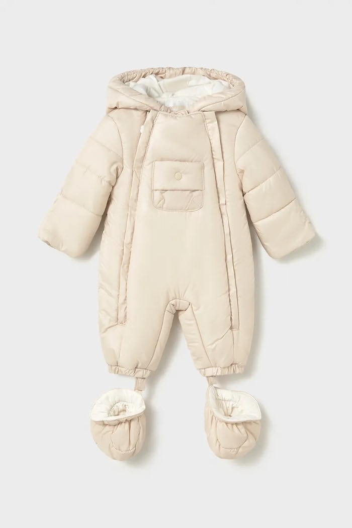 Mayoral Newborn Гащеризон за бебе бежов 2652.2J.Newborn.9BY2