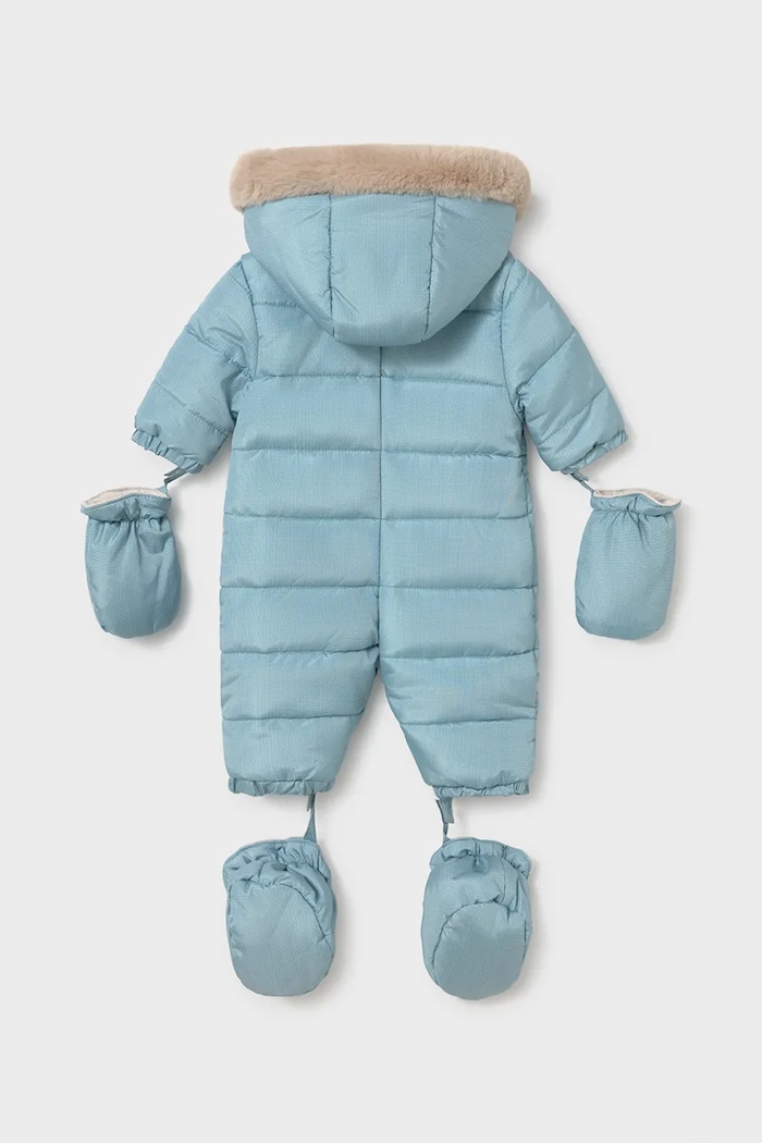 Mayoral Newborn гащеризон за бебе 2602.1F.Newborn.9BY2 тюркоазен AW26