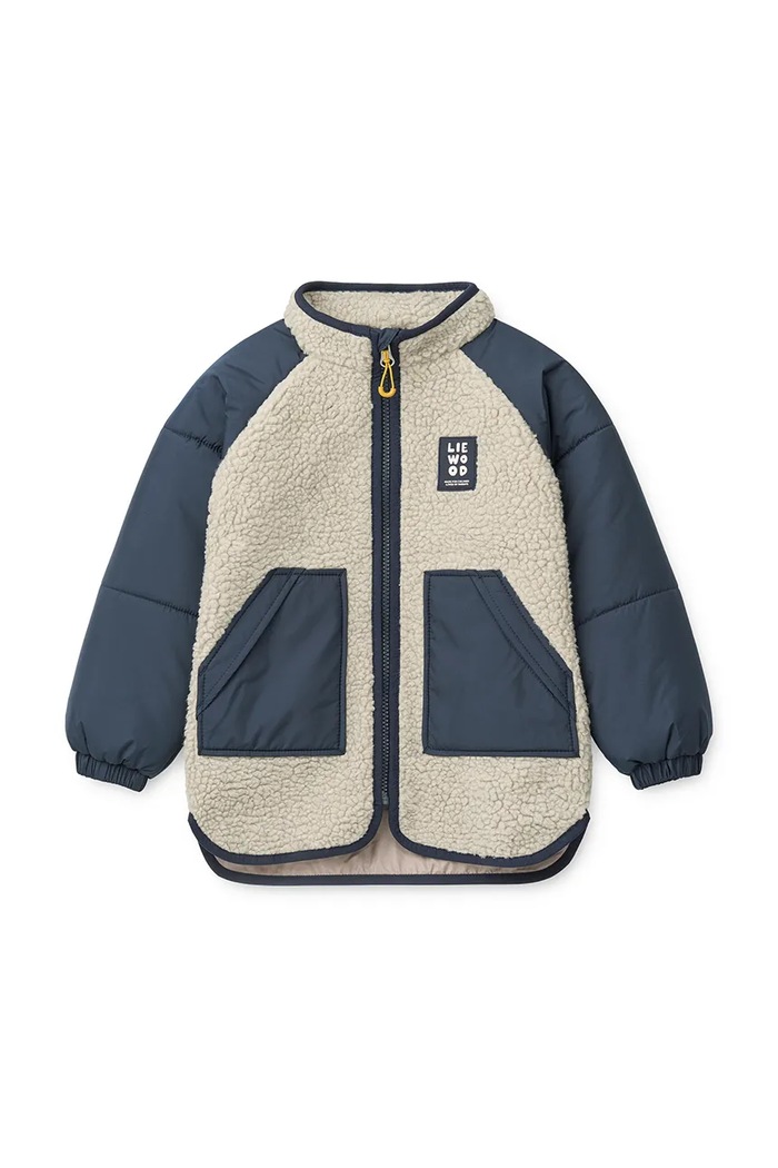Liewood giacca di mezza stagione per bambini Runa Jacket LW20841.9BY2 blu navy AW26