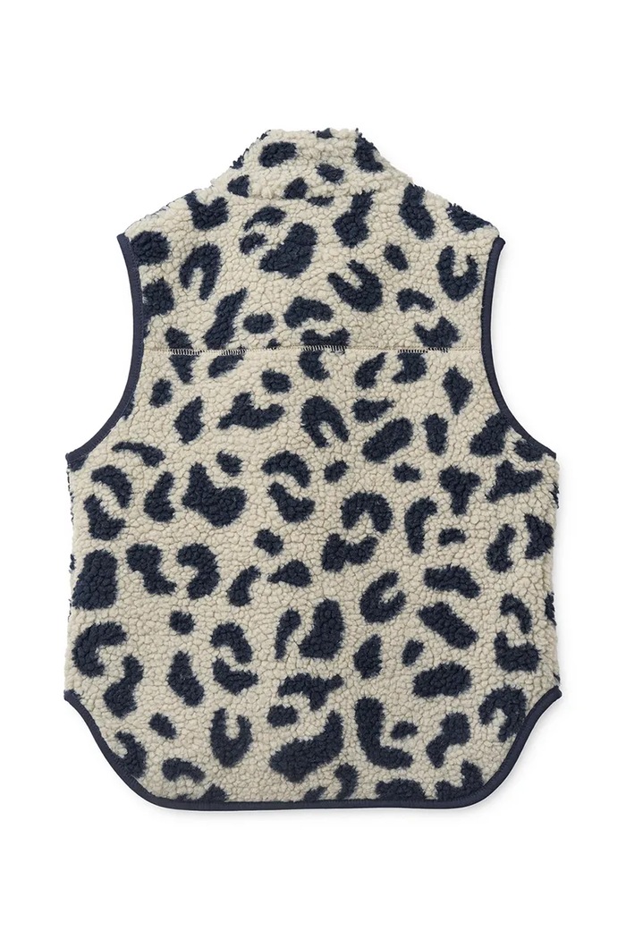Chłopiec Liewood bezrękawnik dziecięcy polarowy Noam Pile Vest LW20450.9BY2 beżowy