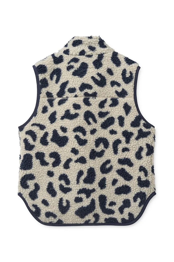 Chłopiec Liewood bezrękawnik dziecięcy polarowy Noam Pile Vest LW20450.9BY2 beżowy