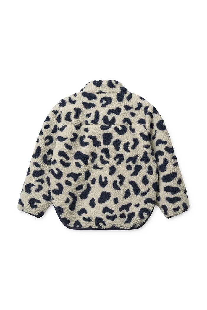 Liewood bluza rozpinana dziecięca polarowa Noam Pile Jacket LW20017.9BY2 beżowy AW26