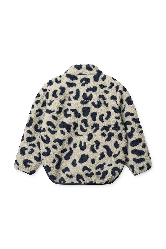 Liewood bluza rozpinana dziecięca polarowa Noam Pile Jacket LW20017.9BY2 beżowy AW26