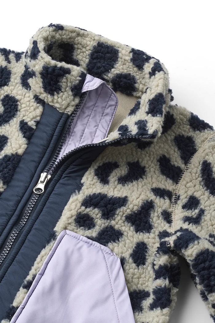Chłopiec Liewood bluza rozpinana dziecięca polarowa Noam Pile Jacket LW20017.9BY2 beżowy