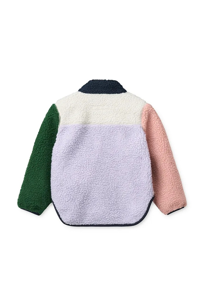 Liewood bluza rozpinana dziecięca polarowa Noam Pile Jacket LW20017.9BY2 multicolor AW26