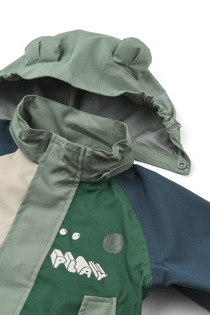 Κοριτσίστικα Liewood Αδιάβροχο μπουφάν παιδικό Manu Rainwear Set LW19910.9BY2 πολύχρωμο