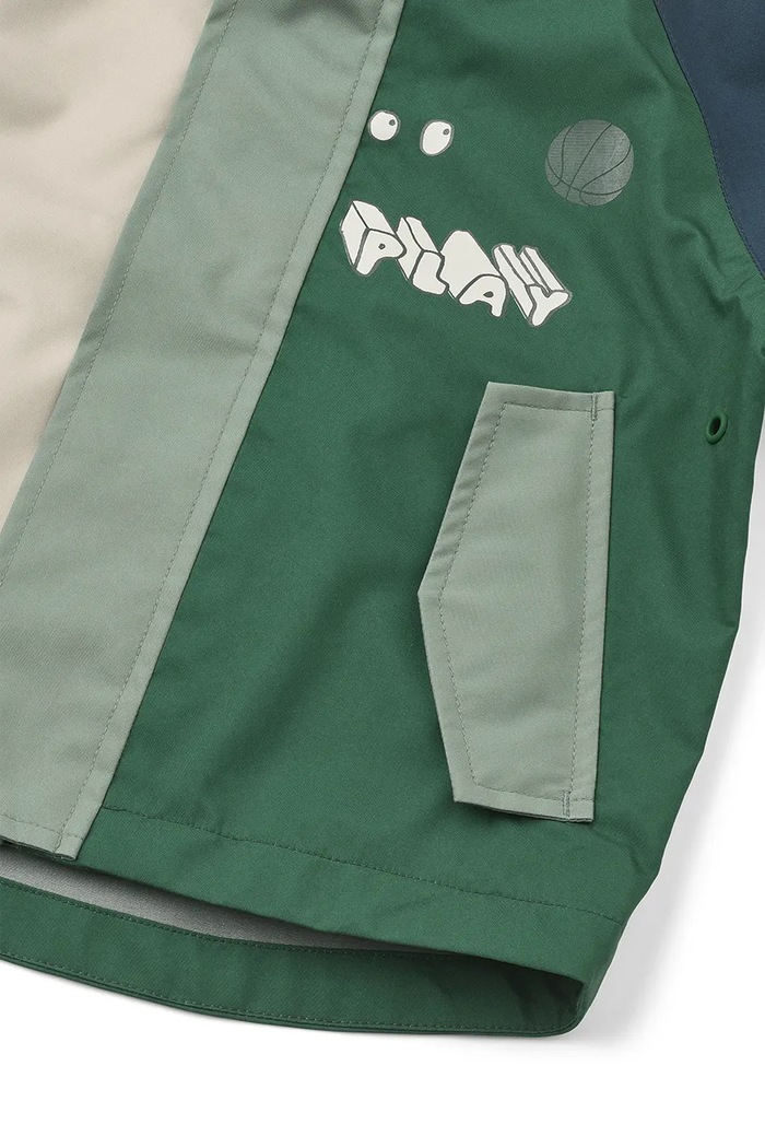 Αδιάβροχο μπουφάν παιδικό Manu Rainwear Set Liewood LW19910.9BY2 πολύχρωμο