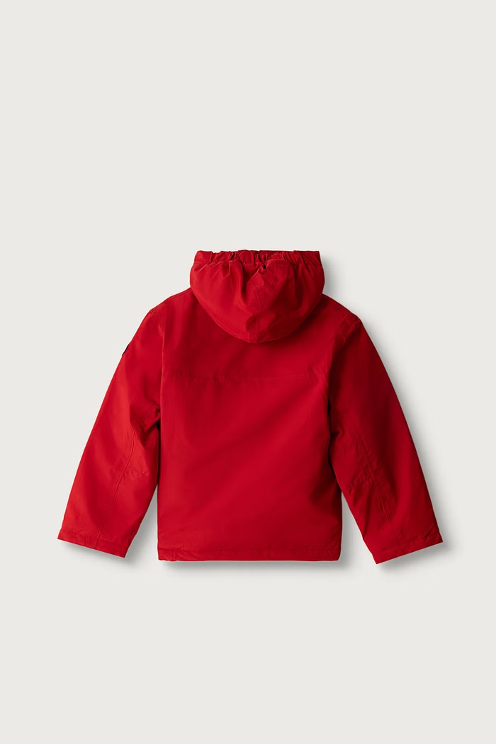 Napapijri Anorak dziecięcy RAINFOREST WI 2 NP0A4HHKR1F1.134.172 czerwony AW26