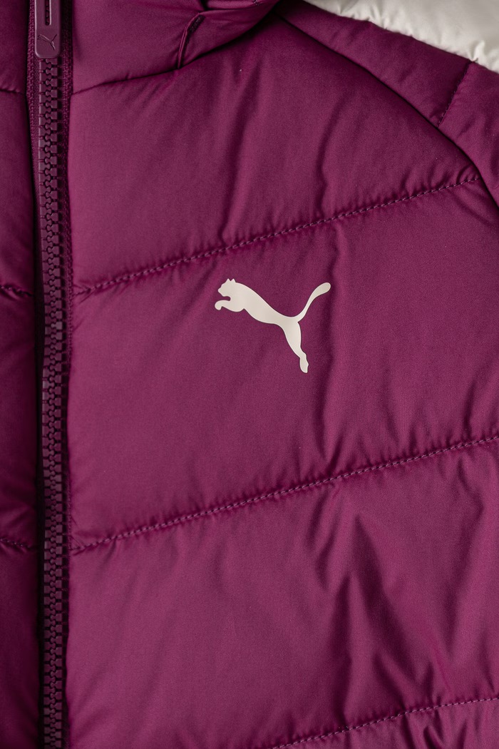 Chłopiec Puma kurtka pikowana dziecięca T7 Quilted Puffer Jacket 694632 różowy