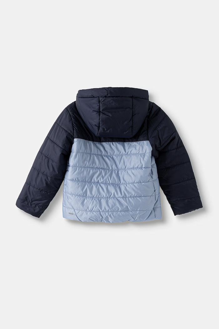 Puma krótka kurtka dziecięca ESS Hooded Padded Jacket 694744 granatowy AW26