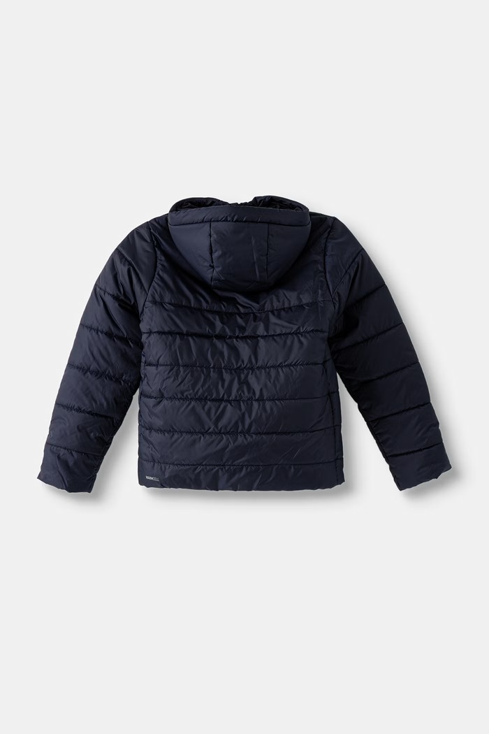 Puma kurtka pikowana dziecięca ESS Hooded Padded Jacket 685226.9BY2 granatowy AW26