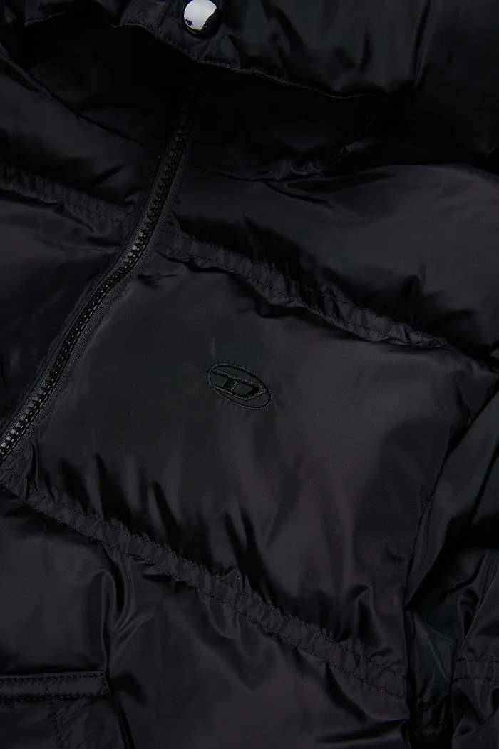 Πουπουλένιο μπουφάν παιδικό JRIVON JACKET Diesel J03025.KXBVC μαύρο