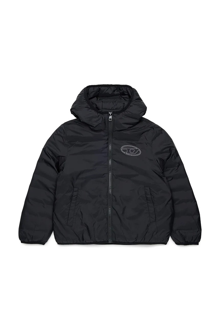 Diesel krótka kurtka dziecięca JOSIPLS JACKET czarny J02884.KXBVE