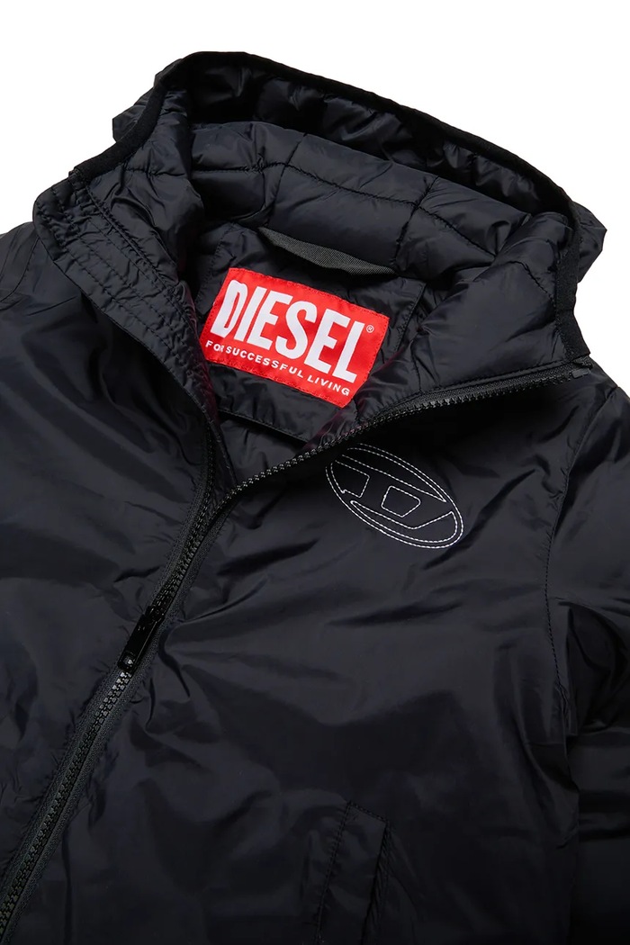 Chłopiec Diesel krótka kurtka dziecięca JOSIPLS JACKET J02884.KXBVE czarny