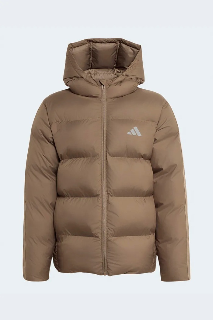 adidas Prešívaná bunda detská zelená KQ6184