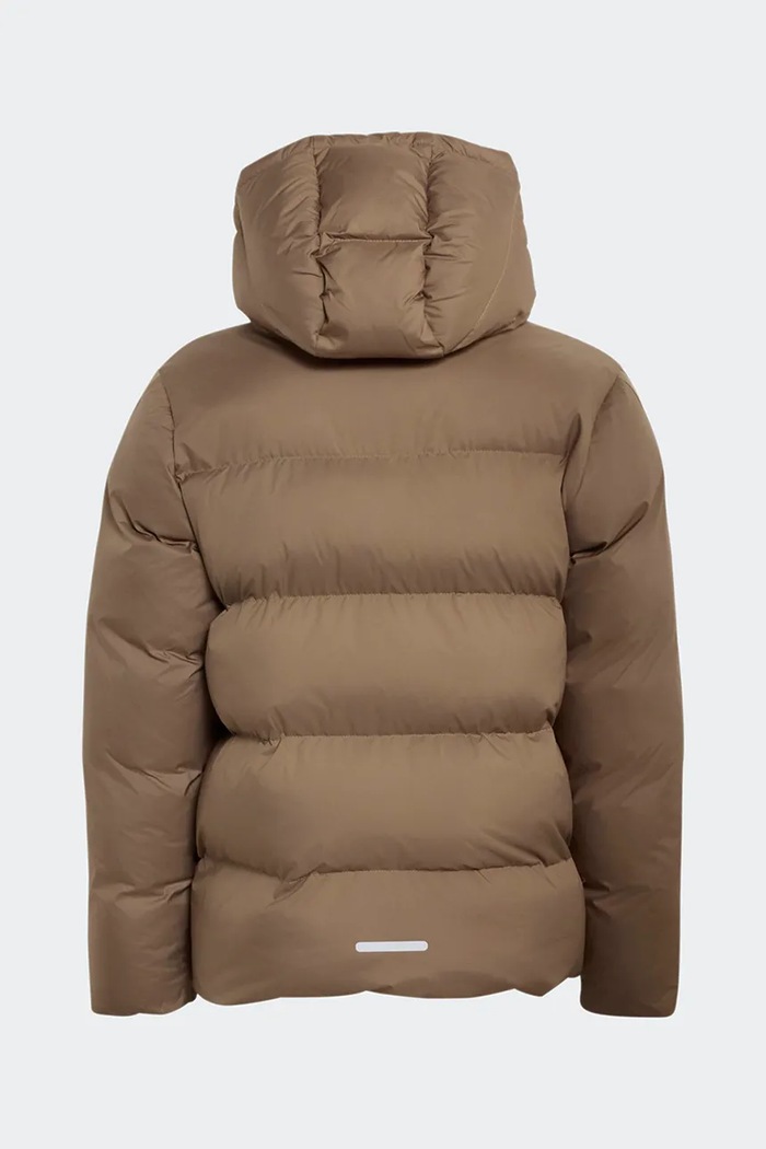 adidas Prešívaná bunda detská KQ6184 zelená AW26