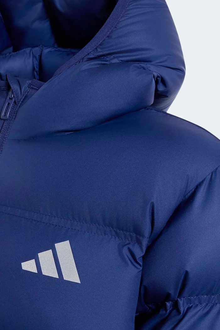 CHLAPEC adidas Prošívaná bunda dětská KQ6187 námořnická modř