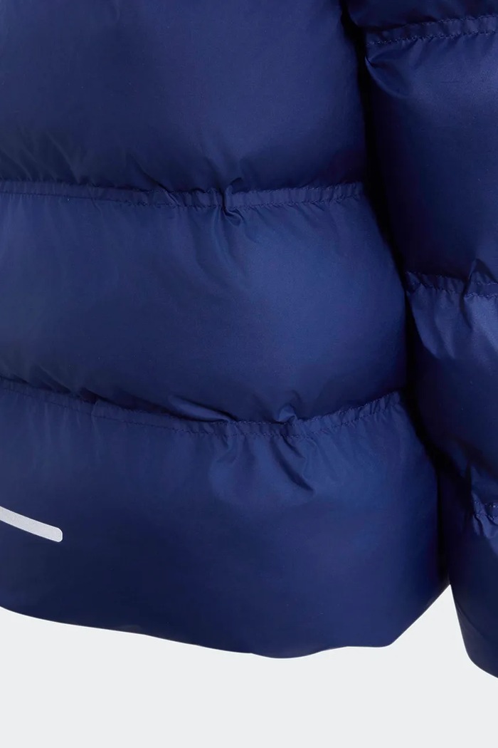 Prošívaná bunda dětská adidas námořnická modř KQ6187