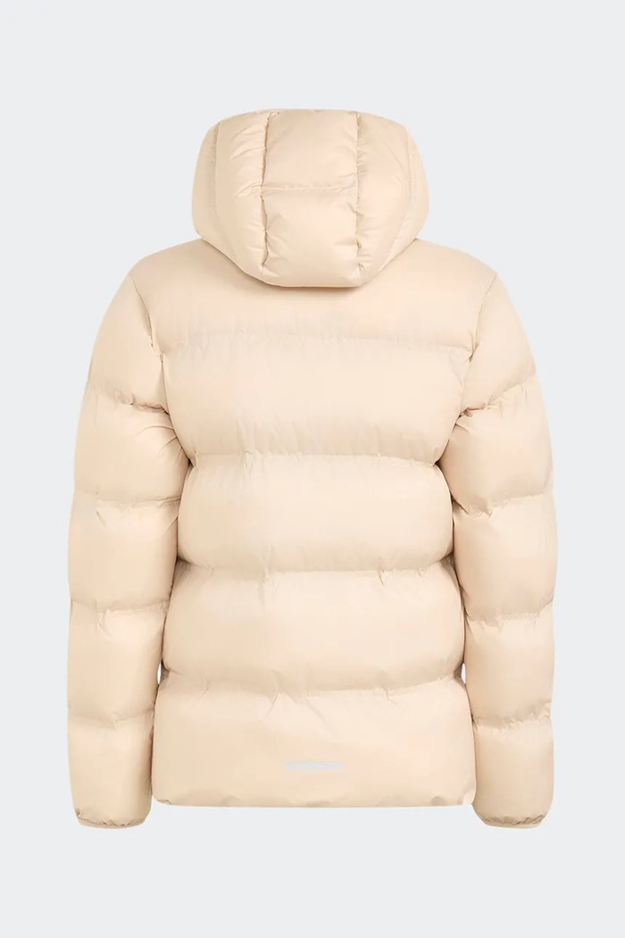 adidas Prošívaná bunda dětská KQ6189 béžová AW26