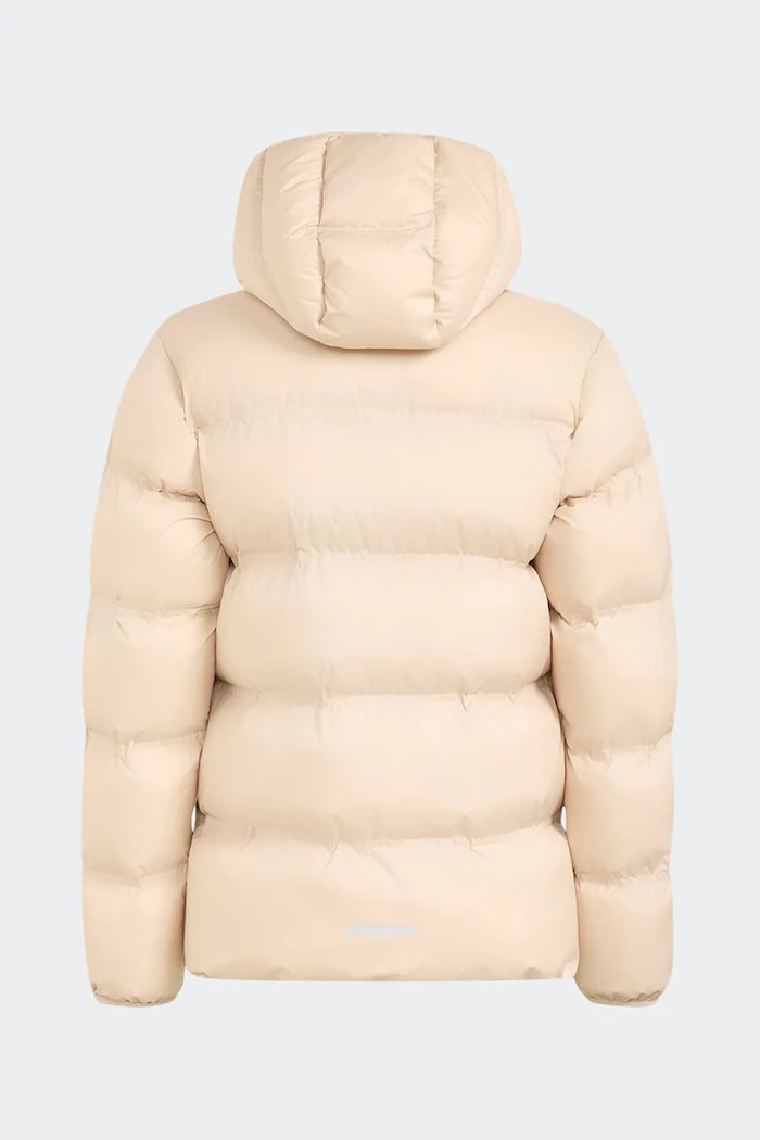 adidas Prošívaná bunda dětská KQ6189 béžová AW26