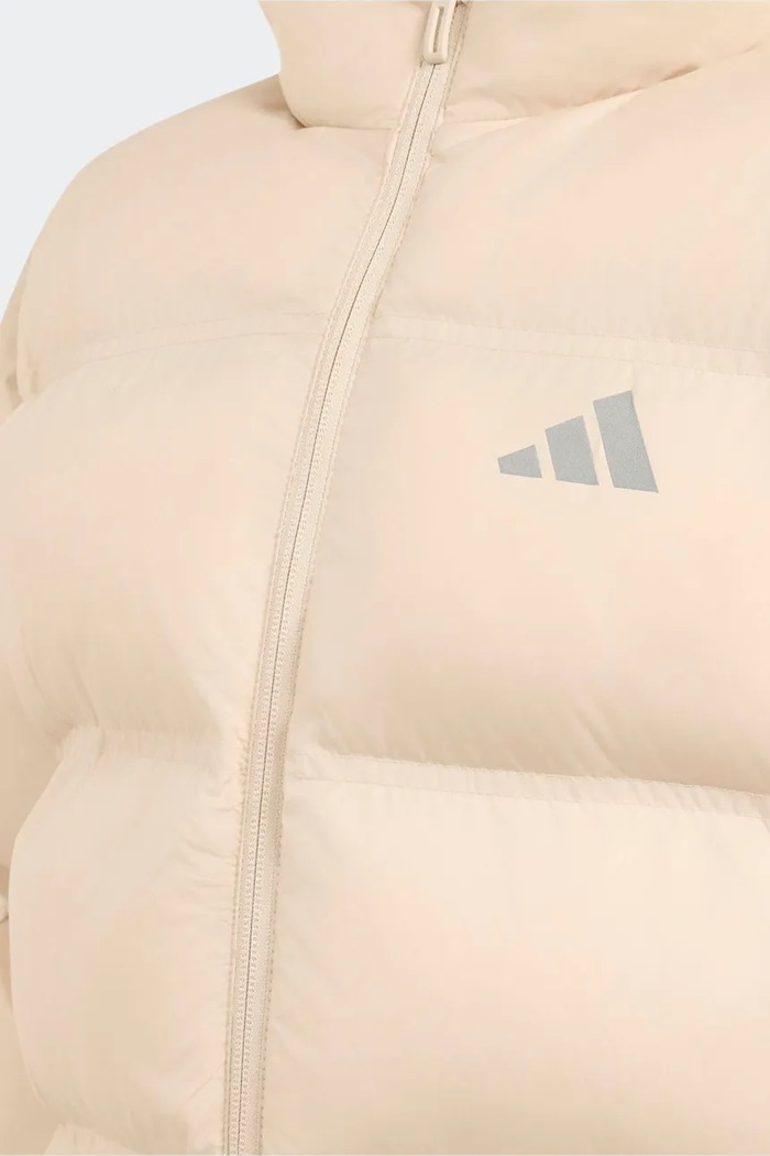Prošívaná bunda dětská adidas KQ6189 béžová
