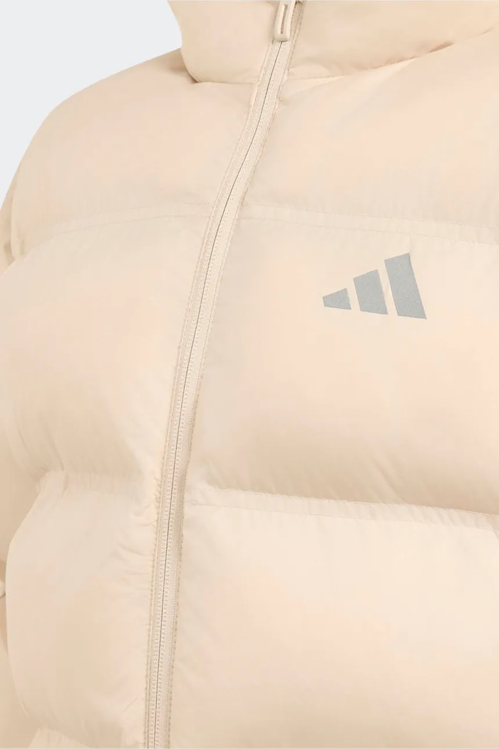 Prošívaná bunda dětská adidas KQ6189 béžová