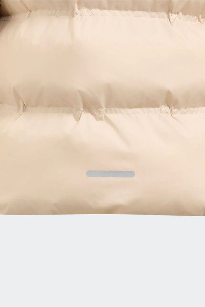 Prošívaná bunda dětská adidas béžová KQ6189