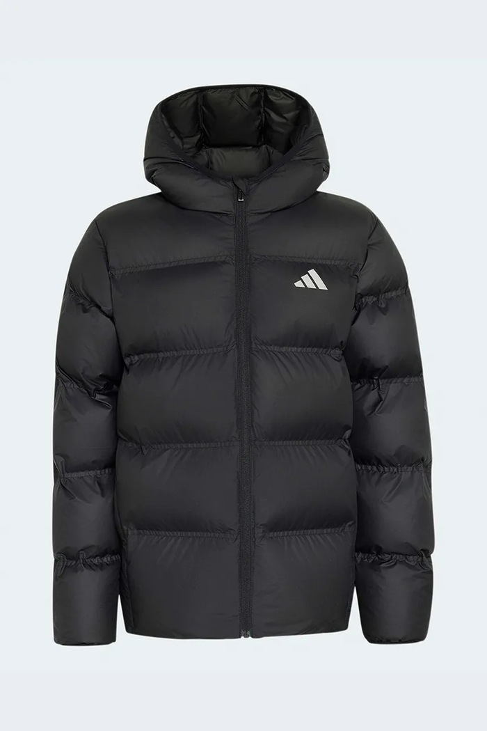 adidas καπιτονέ μπουφάν παιδικό KH0196 μαύρο AW26