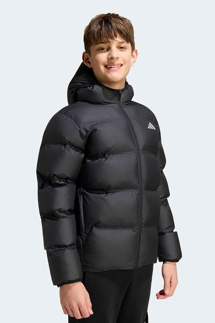 adidas καπιτονέ μπουφάν παιδικό μαύρο KH0196
