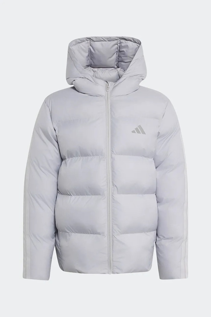 adidas καπιτονέ μπουφάν παιδικό γκρί KQ6185